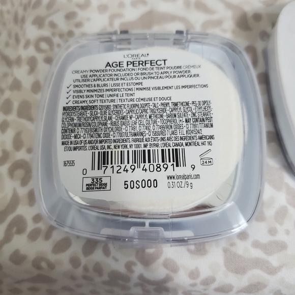 L'Oreal Age Perfect Creamy Powder Foundation #335 Perfect Beige - Picture 2 of 4